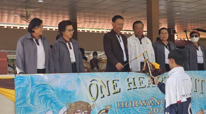 กีฬาคณะนักเรียนประจำปีการศึกษา 2566  Horwang Games “One Heart Unity”