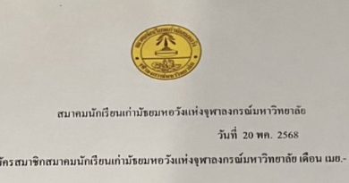รายชื่อสมาชิกใหม่ ตัดยอดเมื่อวันที่ 7 พ.ค. 2568